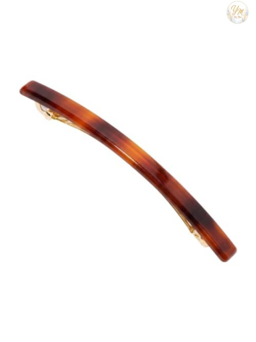 French Hair Barrette for Thin Hair, Slim Acetate Hair Clip, Made in France